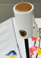 Зонт женский Arman Umbrella 555, полный автомат, чёрно-белый, двухсторонний