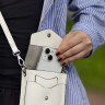Сумка женская для телефона 5509 white