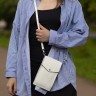 Сумка женская для телефона 5509 white