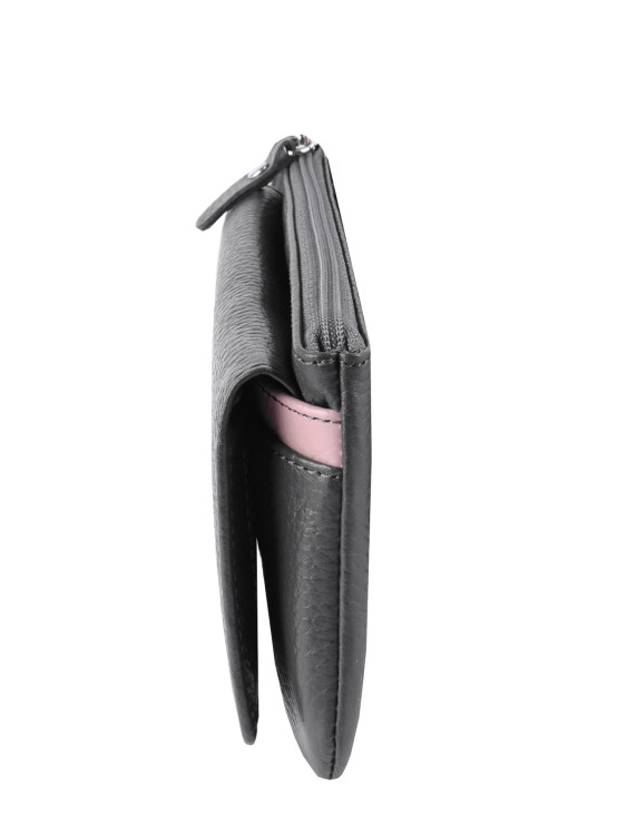 Кошелек Esse, ИНКАНТО GREY 76851 асфальт/розовый