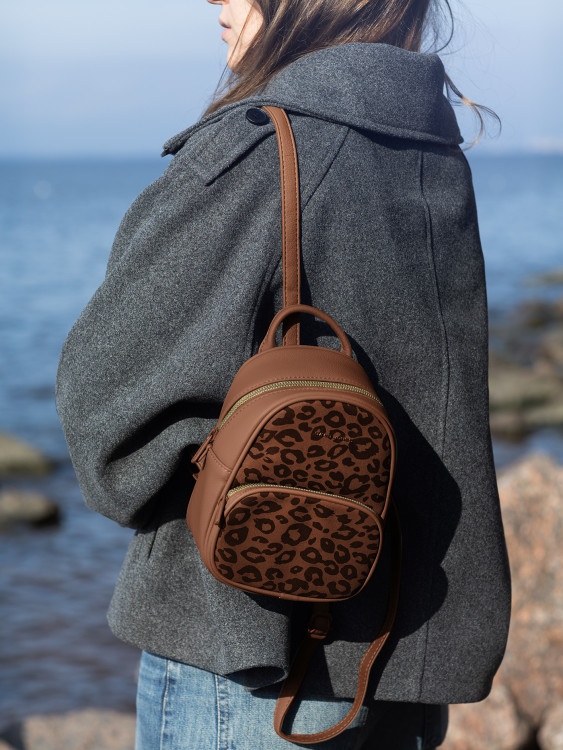 Рюкзак городской David Jones 7637 cocoa brown