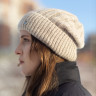 Шапка женская 12838/2 MARHATTER св.коричневая (56-58)