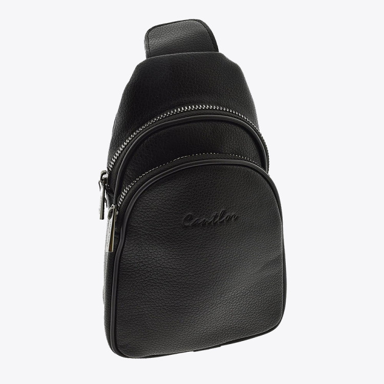 Рюкзак на одно плечо Cantlor S806-5 чёрный