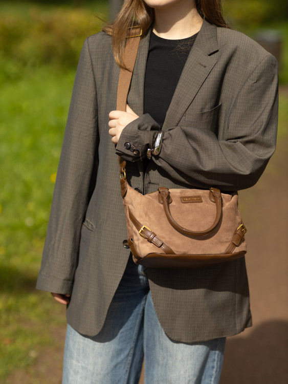 Сумка женская David Jones 7644 cocoa brown