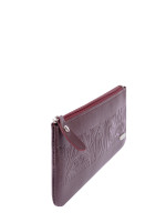 Ключник РИДЛ CHERRY Esse, кожа вишня тиснение, 74963