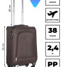 Чемодан RION+ 454/4 ABS пластик 18" дюймов