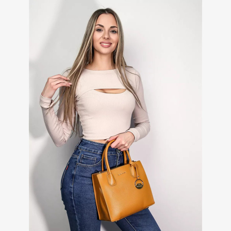 Сумка женская David Jones 6900 mustard