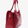 Сумка женская Karya 2390 красный крокодил