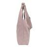 Сумка женская Sergio Belotti, 60203 pink-grey velour серая