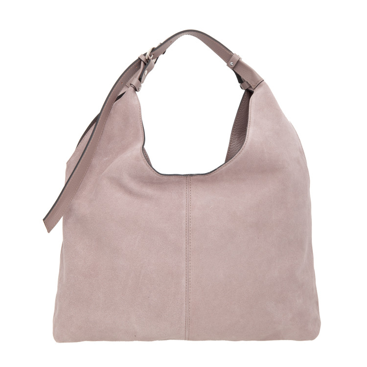 Сумка женская Sergio Belotti, 60203 pink-grey velour серая