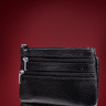 Кошелек для мелочи + ключница A-00141 black