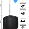 Чемодан пилот-кейс Rion+ 419 черный 15"