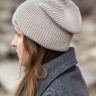 Шапка женская 12089 MARHATTER бежевый (56-58)