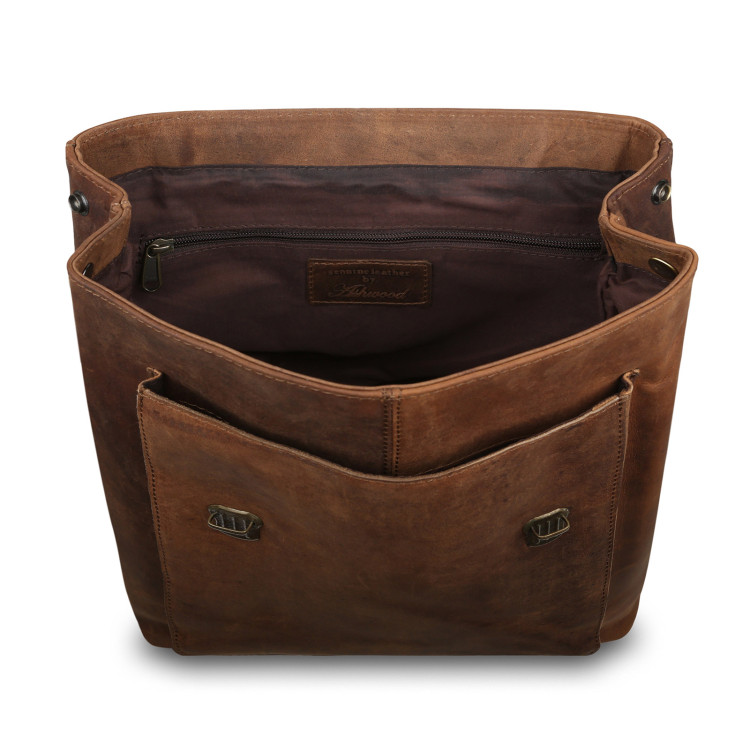 Рюкзак городской Ashwood Leather, Ryan Tan коричневый