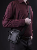 Сумка мужская Baggins 136 черная