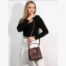 Сумка женская David Jones 7134 bordeaux